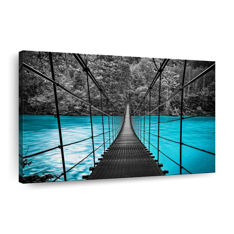 Suspension Bridge, reproduction sur toile, L 16 po x H 24 po