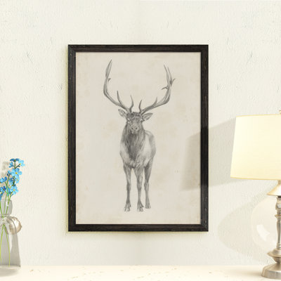 " 'Elk Study' " by Paul Cezanne