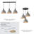 3-Light Linear Canopy - Black Finish-121780818