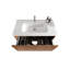 Meuble-lavabo flottant mural rayé avec lavabo en céramique blanche-1672238807