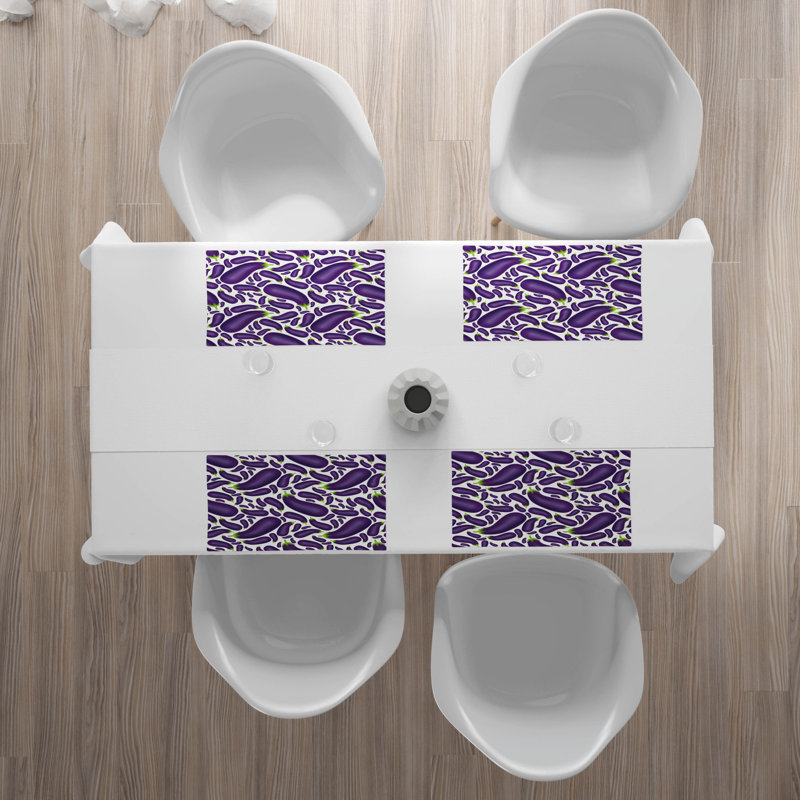 Récapitulatif à aubergine 18,5 po
