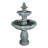 SunJet 48 " H Elegant Outdoor Garden Fountain