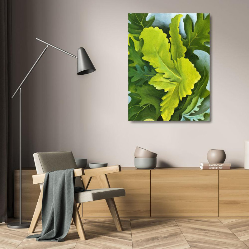 Feuilles de chêne, H 24 po x l 18 po