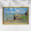 «The Cliff Walk at Pourville», 1882 - Claude Monet - Toile encadrée sur mesure-2054735187-2054735266-2054735277