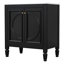 Ensemble de meuble-lavabo 60 po avec lavabo double, lavabo en céramique, portes à fermeture en douceur avec tablette, tiroir de rangement-924564439