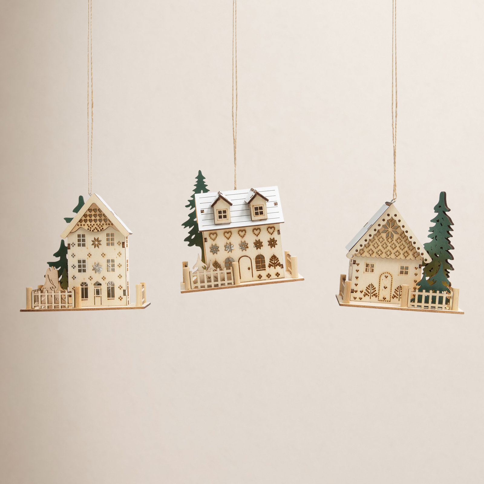 4" Hanging Figurine Ornament