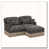 khaki+2seat+1Ottomans