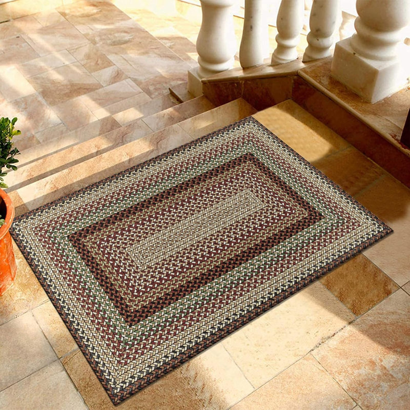 Paillasson lavable antidérapant, Red, 24" W x 36" L