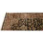 High-Quality Hand-Knotted Black And Wine Area Rug