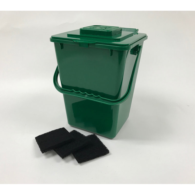 2.4 Gallons Plastic Indoor Kitchen Composter
