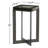 Alexzis Cast Glass End Table-Clear Cast Glass-103380904-103380905