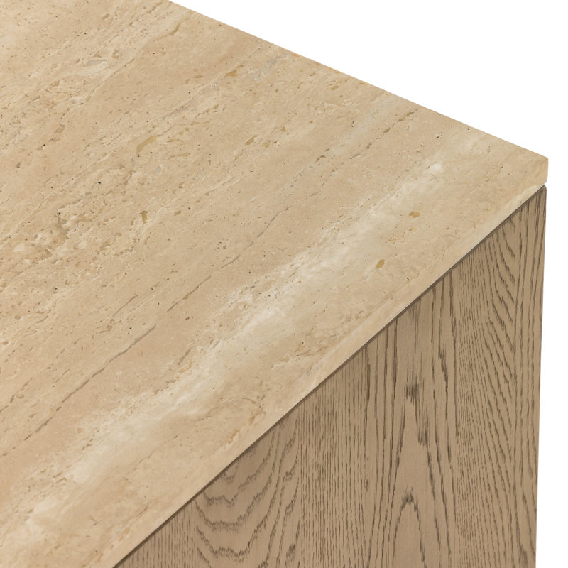Jaylen 2 - Drawer Solid Wood Nightstand