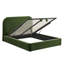Structure de lit plateforme en velours Doron-1308861237-1308861243