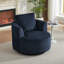 Chaise d'appoint moderne pivotante à 360 degrés avec confort moelleux et design polyvalent-929024084
