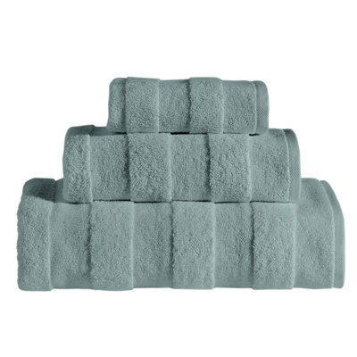 Ensemble de serviettes en coton 3 pièces Mirfield par SaaSoh