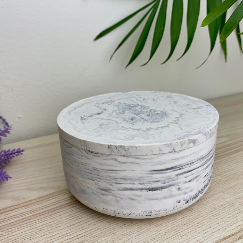 Storage Pot, Grey
