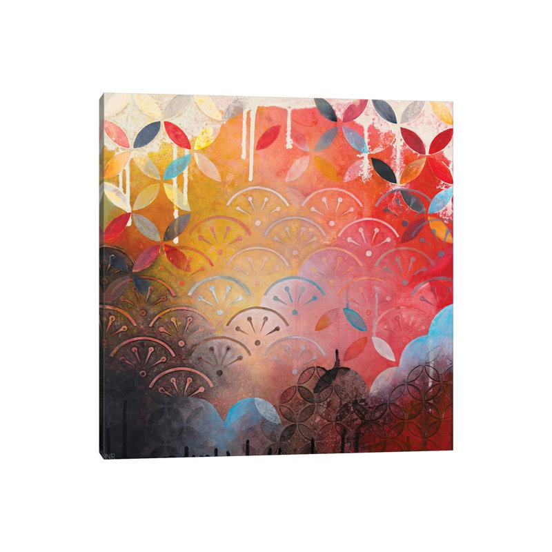 Patiently by Heather Robinson - Wrapped Canvas Print, 30.48cm H x 30.48cm W x 1.905cm D