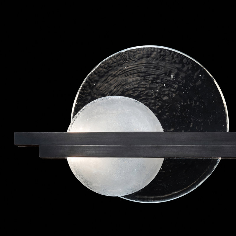 Applique murale 12,75 po Selene, Noir