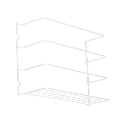 Organisateur de porte d'armoire enveloppant et de papier d'aluminium