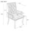 Fauteuils de salle à manger rembourrés Elegant-1254959040