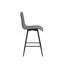 Tabouret de comptoir pivotant en similicuir
