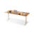 Brown Rectangular Hight adjustable Solid wood Desks-108471231