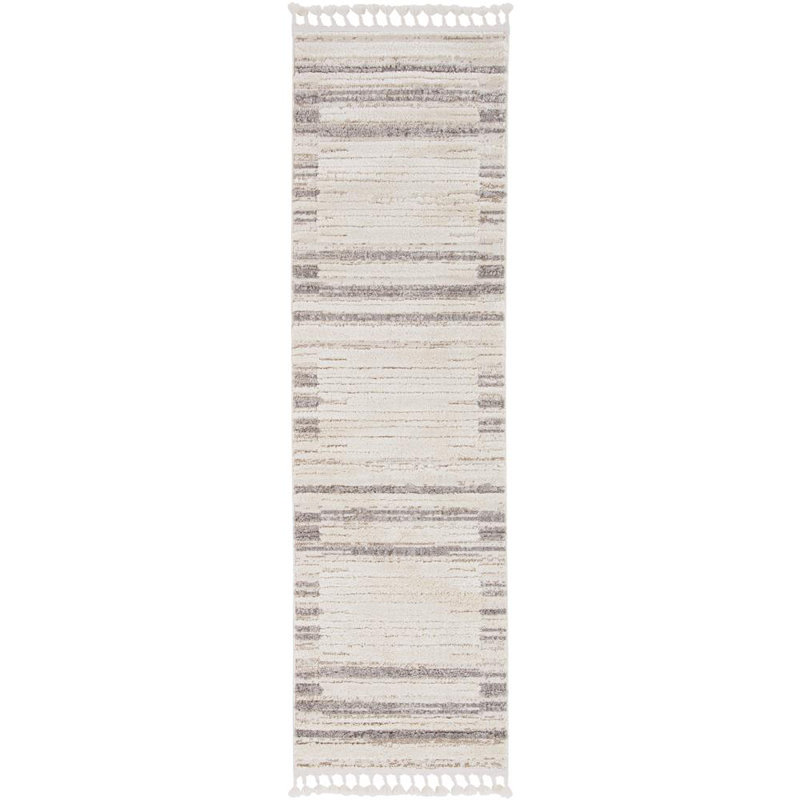 Lexington Ivory Abstract Area Rug, Runner 2'2" x 7'7"