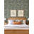 Mildred Charcoal Botanical Trail Wallpaper