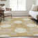 Premium Machine Washable Prisco Gold Rug