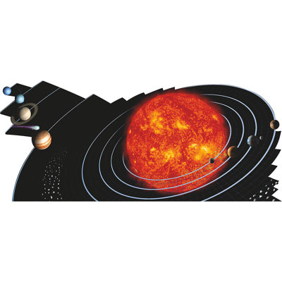 Système solaire en carton
