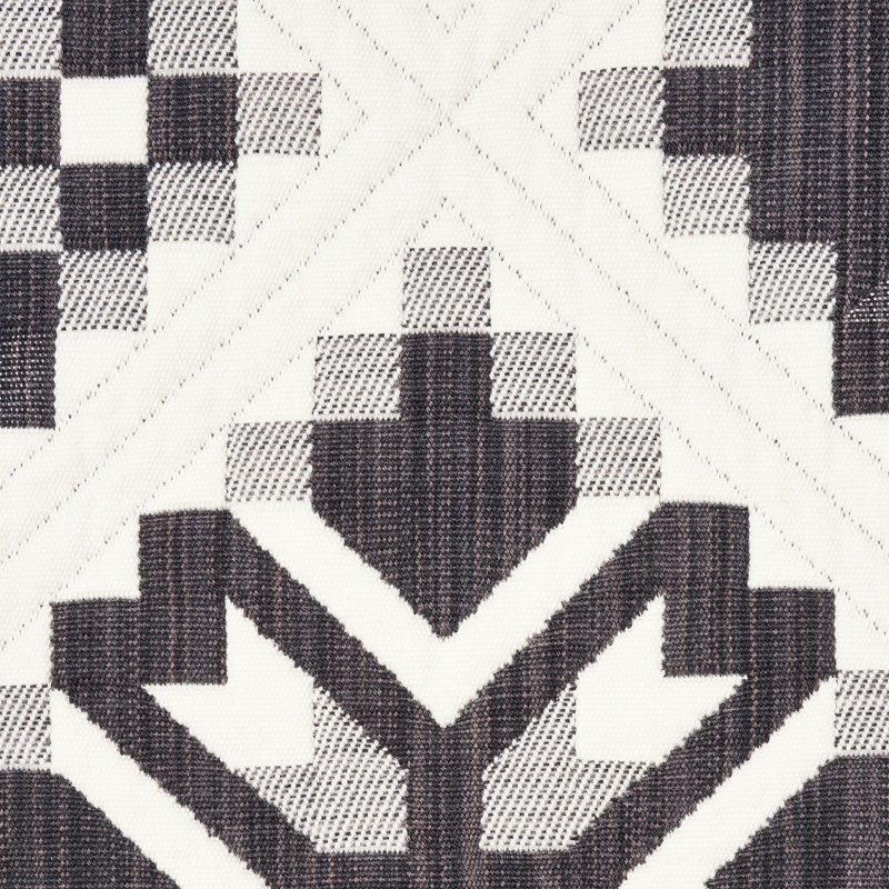 Tristan Cotton Blend Fabric, Charcoal