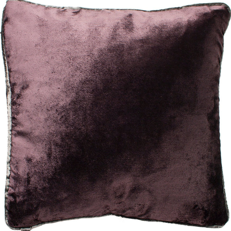 Swain Square Cushion Cover, 60cm x 60cm, Aubergine