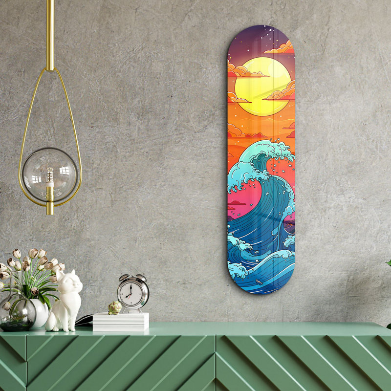 Decorative Tempered Glass Painting