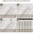YZ Home Pinch Pleated Linen Curtains 2 Panels Set, Light Filtering Linen Blend Sheer Drapes Memory Trained Pleated Curtain Back Tab with Hooks Rings for Living Room Bedroom-2016677374-2016677129