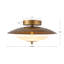Prescott 16-in Antique White Dimmable LED Flush Mount with Opal Matte Glass-1652256214