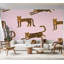 Murale pelez et collez de qualité supérieure - Motif léopard-1613629966