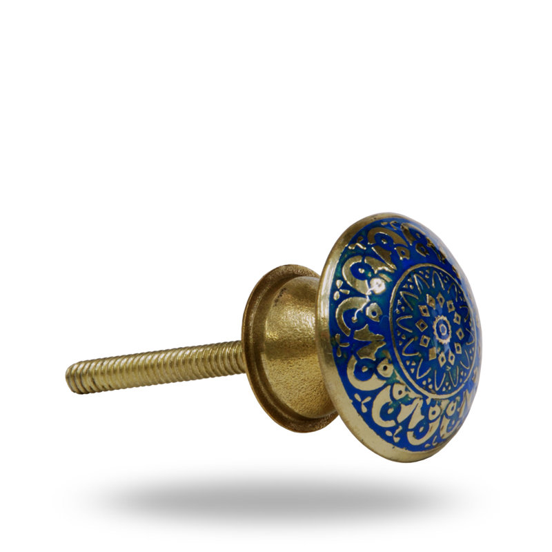 French Etch 1.2" Diameter Mushroom Knob Multipack