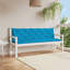 Ensemble de 2 coussins de banc de jardin d'extérieur bleu clair-476675016-476675047