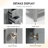 36 Inch Grey Bath Vanity