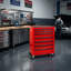 Coffre à outils 20 po à 7 tiroirs avec glissières à roulement à billes et roulettes