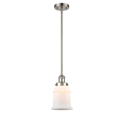 Luminaire suspendu en forme de cloche à 1 lumière Galaviz