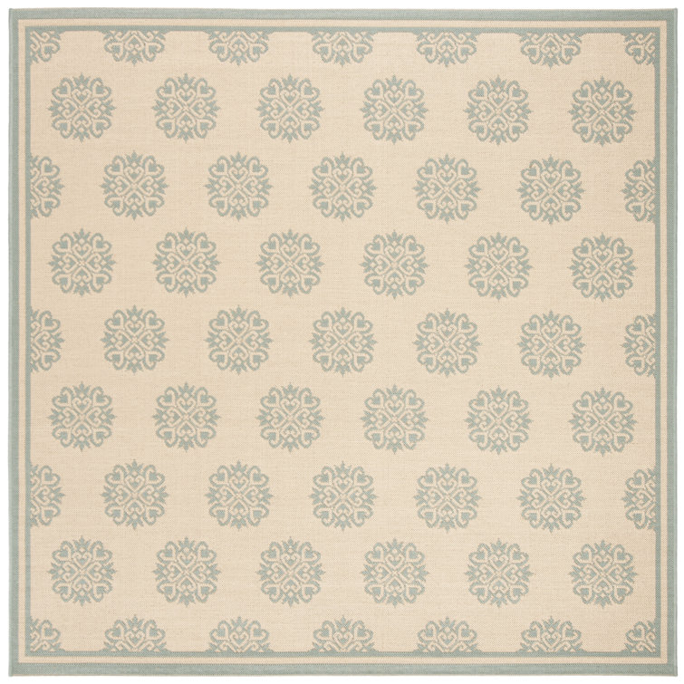 Frankee Performance Oriental Indoor/Outdoor Area Rug