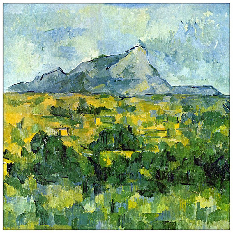 Paul Cezanne - Wrapped Canvas Painting, 70cm H x 70cm W x 1.8cm D
