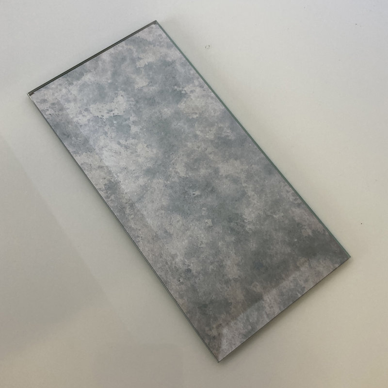 Venetian Antique 3" x 6" Glass Vintage Beveled Subway Wall Tile