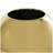 Patrich Ceramic Abstract Decorative Vase with Abstract Gold Melting Drips-304632352-304632353