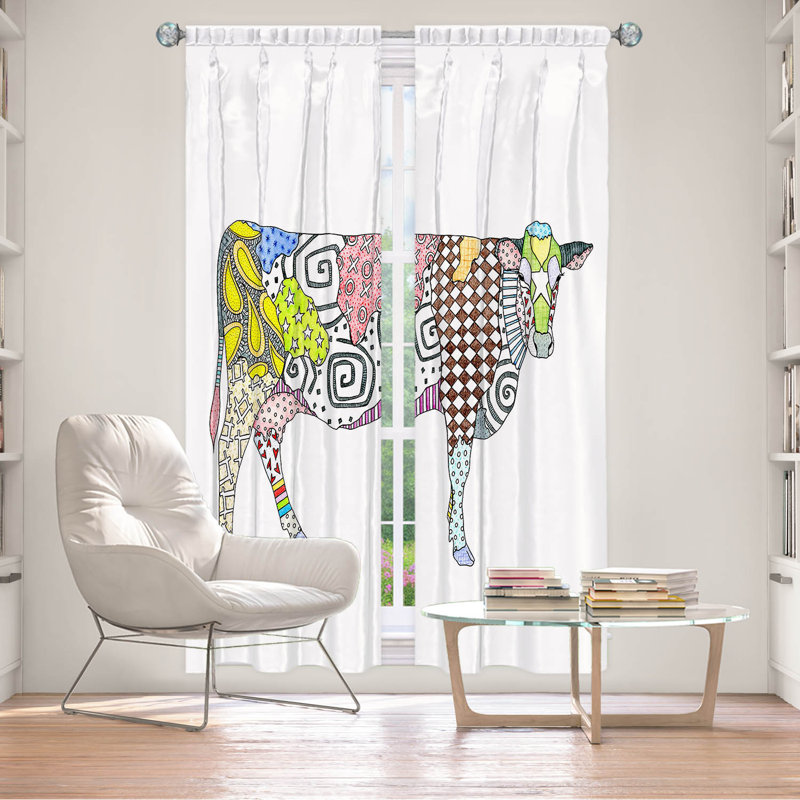 Aimara Room Darkening Curtain Pair, 20" W x 52" L