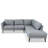 Benson Grey Fabric Sectional Sofa Right Facing Chaise-1797520413-1797520410