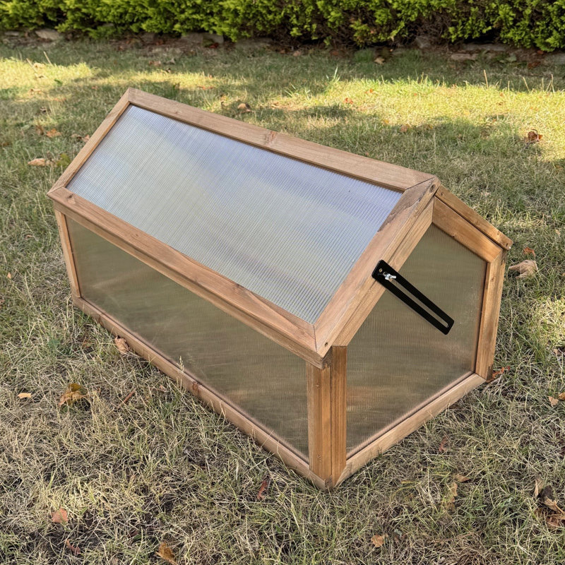 Wooden Framed Polycarbonate Apex Cold Frame