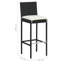 Garden Bar Set 5 Piece with Cushions Poly Rattan Table&Chair-848127186