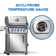 Rogue PRO-S 425 3-Burner Grill in Stainless Steel with Infrared Side and Rear Burner
